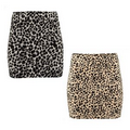 Leopard Mini Skirts